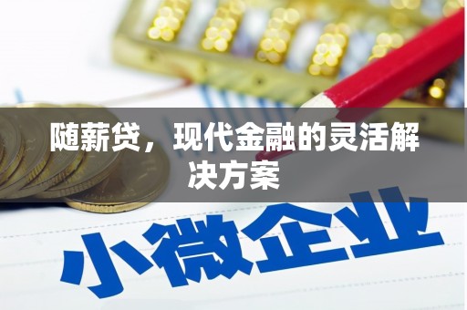 磐石随薪贷，现代金融的灵活解决方案