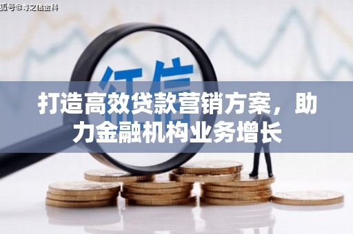 磐石打造高效贷款营销方案，助力金融机构业务增长
