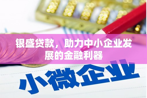 磐石银盛贷款，助力中小企业发展的金融利器