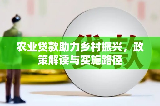 磐石农业贷款助力乡村振兴，政策解读与实施路径