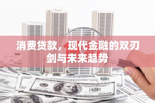 磐石消费贷款，现代金融的双刃剑与未来趋势