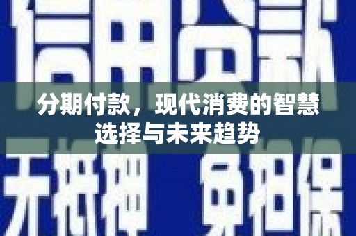 磐石分期付款，现代消费的智慧选择与未来趋势