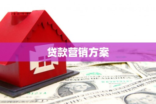 磐石贷款营销方案