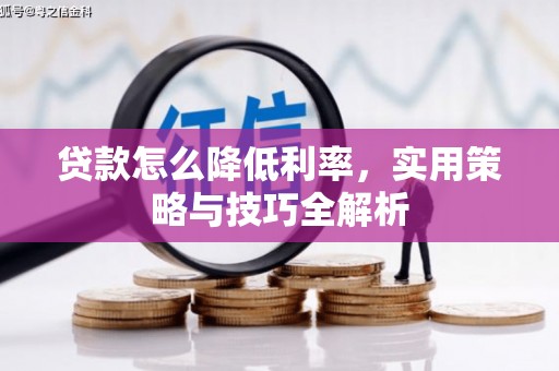 磐石贷款怎么降低利率，实用策略与技巧全解析
