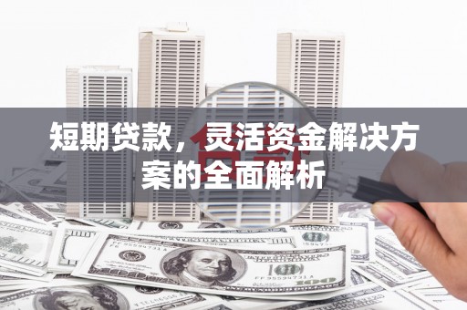 磐石短期贷款，灵活资金解决方案的全面解析