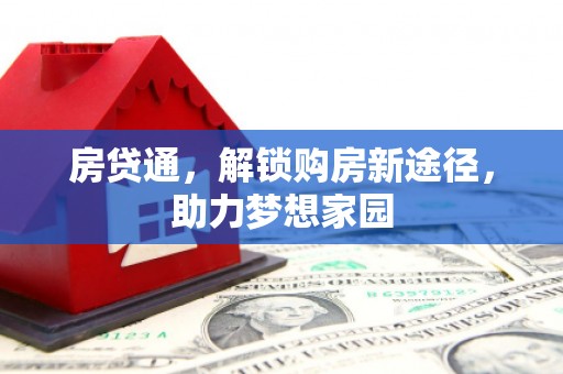 磐石房贷通，解锁购房新途径，助力梦想家园
