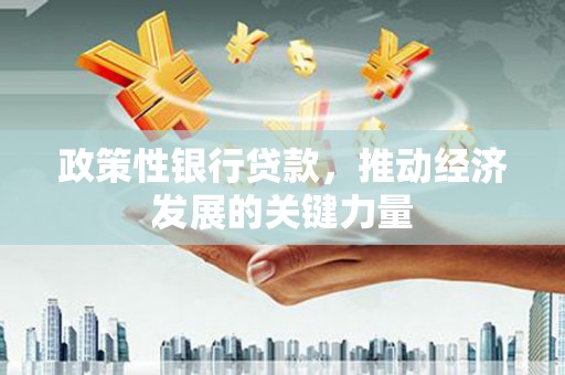 磐石政策性银行贷款，推动经济发展的关键力量
