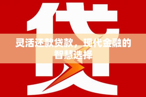 磐石灵活还款贷款，现代金融的智慧选择
