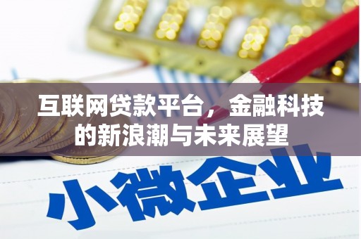 磐石互联网贷款平台，金融科技的新浪潮与未来展望