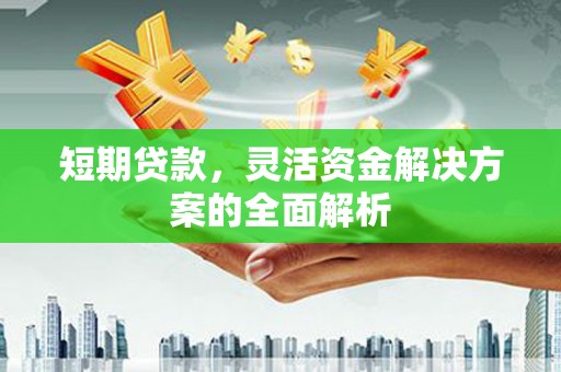 磐石短期贷款，灵活资金解决方案的全面解析