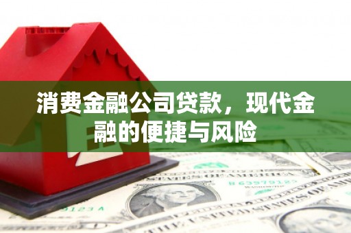 磐石消费金融公司贷款，现代金融的便捷与风险